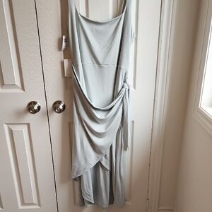 Wilfred Saturn Midi Wrap Dress Mint Green 2XL
